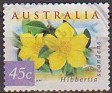 Australia - 1999 - Flora, Flowers - 45 C - Multicolor - Flora - Scott 1735 - Flowers Hibbertia Scandens - 0